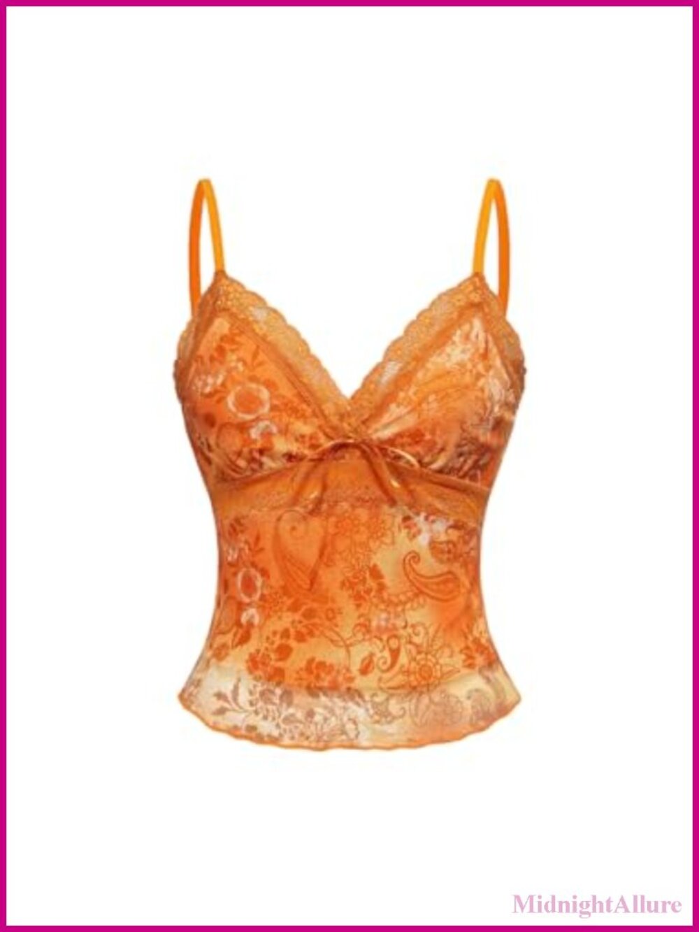 Y2K Lace Cami Top Fairycore V Neck Spaghetti Strap Tank